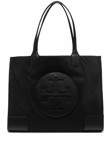 Ella Small Tote Bag With Tonal Logo Detail In Nylon Woman - Tory Burch - Modalova