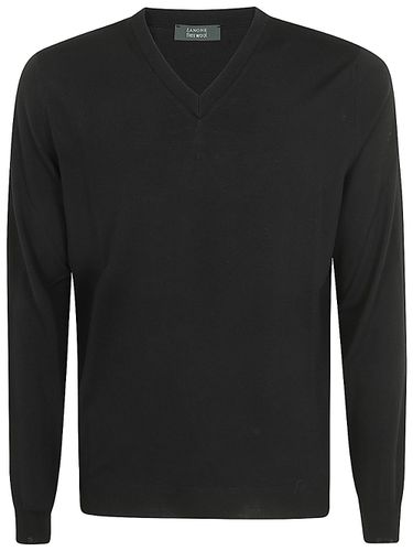 Zanone V-neck Slim Fit - Zanone - Modalova