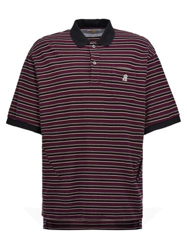 Patch Striped Polo Shirt - Undercover Jun Takahashi - Modalova