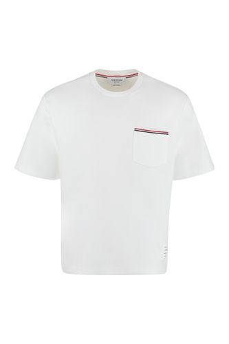 Cotton Crew-neck T-shirt - Thom Browne - Modalova