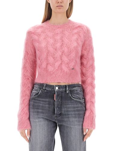 Brushed Mohair-blend Jumper - Dsquared2 - Modalova