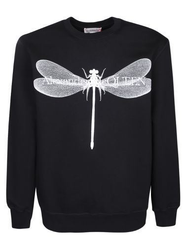 Dragonfly Sweatshirt - Alexander McQueen - Modalova