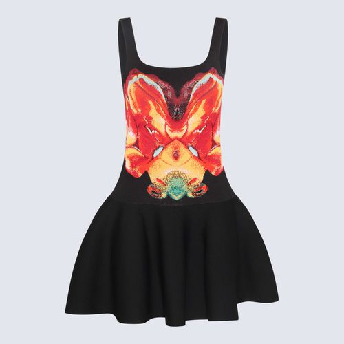 Multicolour Viscose Blend Dress - Alexander McQueen - Modalova