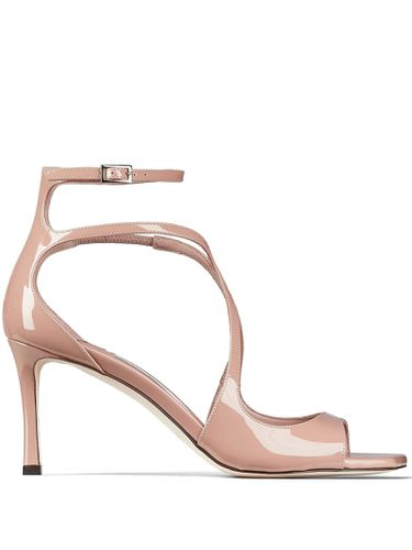 Azia 75 Sandals In Pastel Patent Leather - Jimmy Choo - Modalova