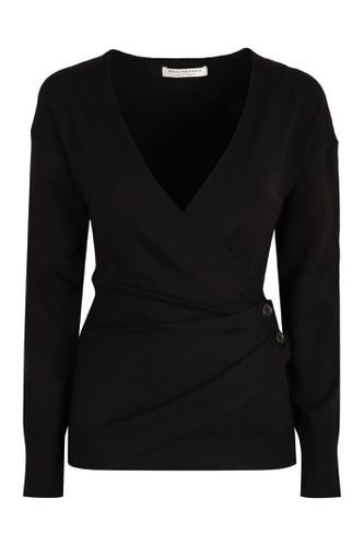 Wool V-neck Sweater - Philosophy di Lorenzo Serafini - Modalova