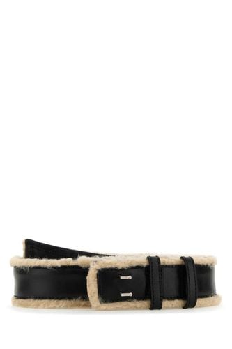 Dries Van Noten Black Leather Belt - Dries Van Noten - Modalova