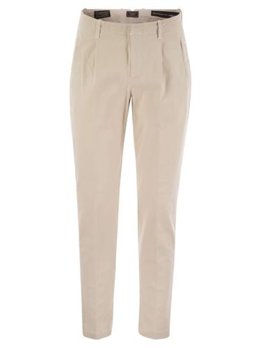 Peserico Cotton Trousers With Darts - Peserico - Modalova