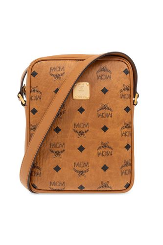 MCM Logo Plaque Crossbody Bag - MCM - Modalova