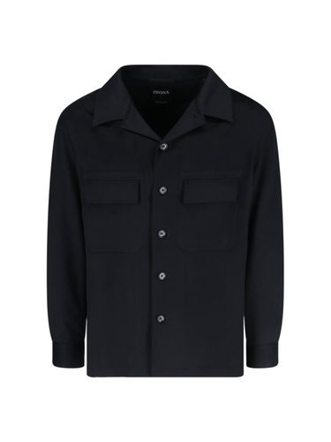 Zegna alba Shirt Jacket - Zegna - Modalova