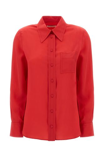 Lanvin Red Silk Shirt - Lanvin - Modalova