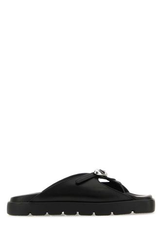 Leather Dome Thong Slippers - Alexander Wang - Modalova