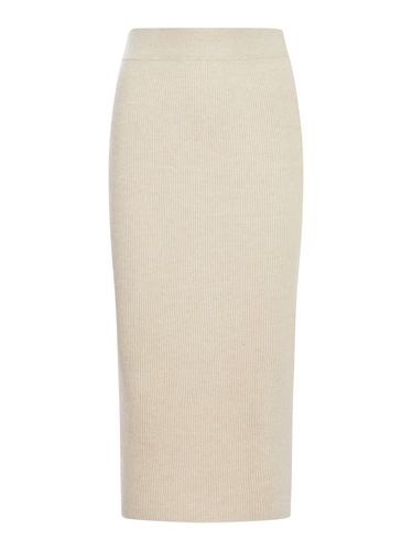 Ribbed Midi Skirt - Brunello Cucinelli - Modalova