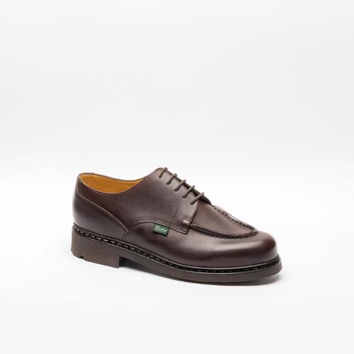 Chambord Tex Brown Calf Derby Shoe - Paraboot - Modalova