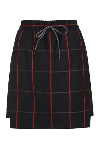 Check Pattern Wool Skirt - Vivienne Westwood - Modalova