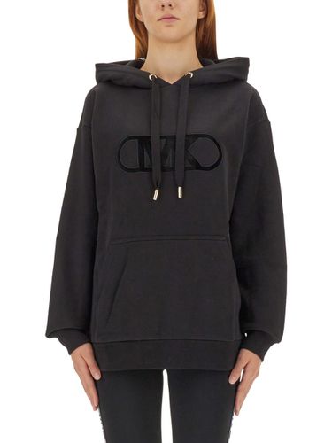 Flocked Logo Sweatshirt - Michael Kors - Modalova