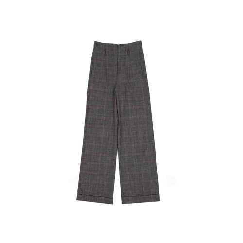 Cotton And Wool Trousers - Alberta Ferretti - Modalova