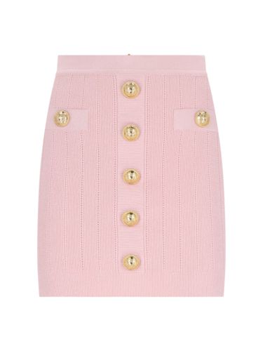 Balmain Knitted Mini Skirt - Balmain - Modalova