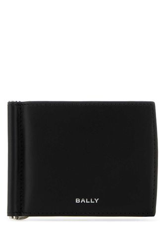 Bally Black Leather Card Holder - Bally - Modalova