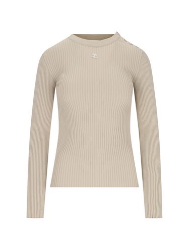 Courrèges Ribbed Sweater - Courrèges - Modalova