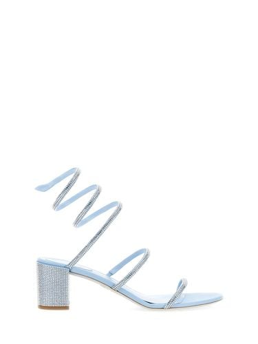 Block-heel Twister Strap Embellished Sandals - René Caovilla - Modalova