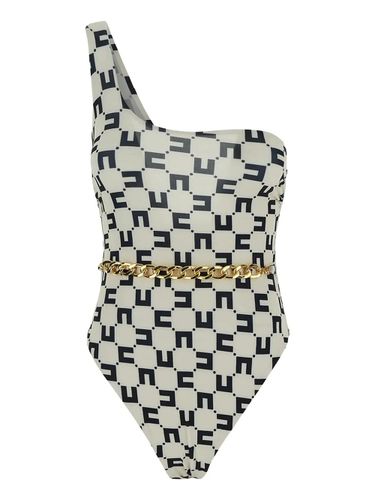 Elisabetta Franchi Logo Swimsuit - Elisabetta Franchi - Modalova