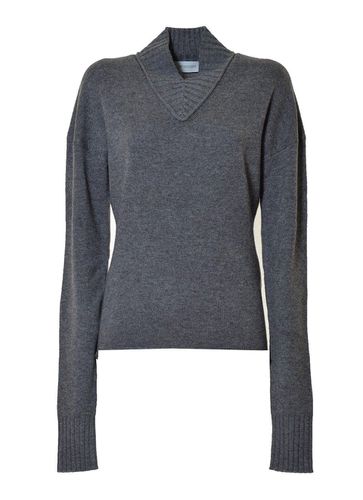 SportMax V-neck Long Sleeved Jumper - SportMax - Modalova