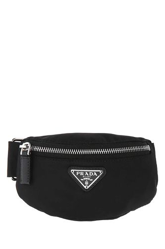 Prada Black Nylon Wrist Pouch - Prada - Modalova