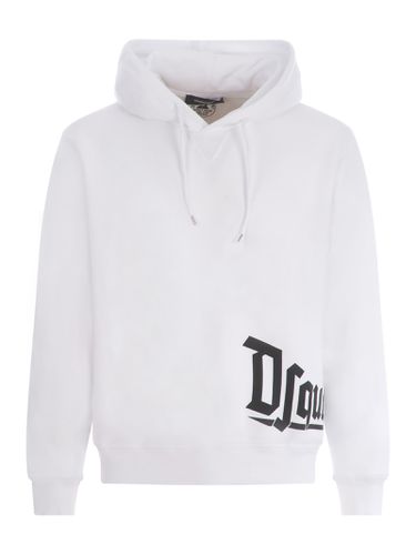 Hooded Sweatshirt In Cotton - Dsquared2 - Modalova