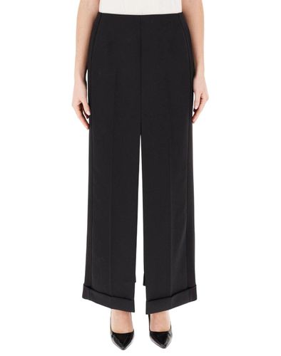 Pressed Crease Split Maxi Skirt - Pinko - Modalova