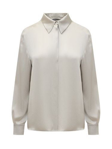 Alberta Ferretti Satin Shirt - Alberta Ferretti - Modalova