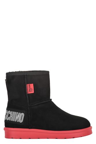 Love Moschino Suede Ankle Boots - Love Moschino - Modalova