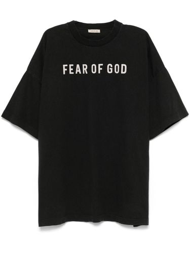 Short Sleeve Tee Logo Grey Print - Fear of God - Modalova