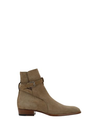 Saint Laurent Wyatt Ankle Boots - Saint Laurent - Modalova