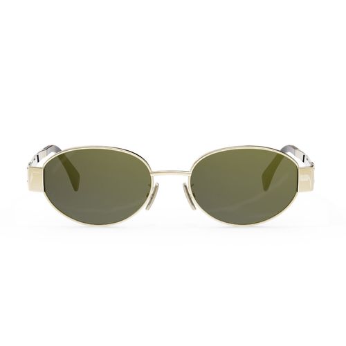 Cl40235u Metal Triomphe 30n Gold Sunglasses - Celine - Modalova