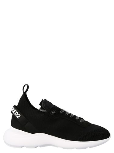 Logo Printed Lace-up Sneakers - Dsquared2 - Modalova
