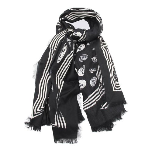 Distorted Pattern Scarf - Alexander McQueen - Modalova