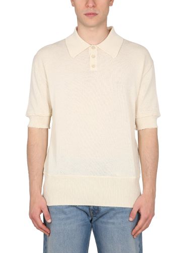 Wool Blend Polo Shirt - Maison Margiela - Modalova