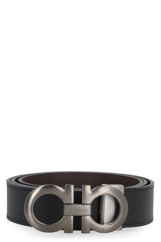 Ferragamo Reversible Leather Belt - Ferragamo - Modalova