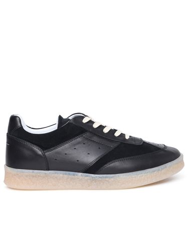 Leather Sneakers - MM6 Maison Margiela - Modalova