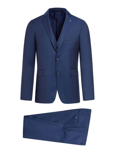 Tailored Wool Suit With Vest - Tagliatore - Modalova