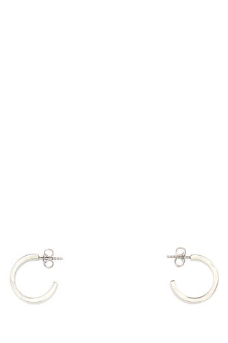 Silver Metal Earrings - MM6 Maison Margiela - Modalova