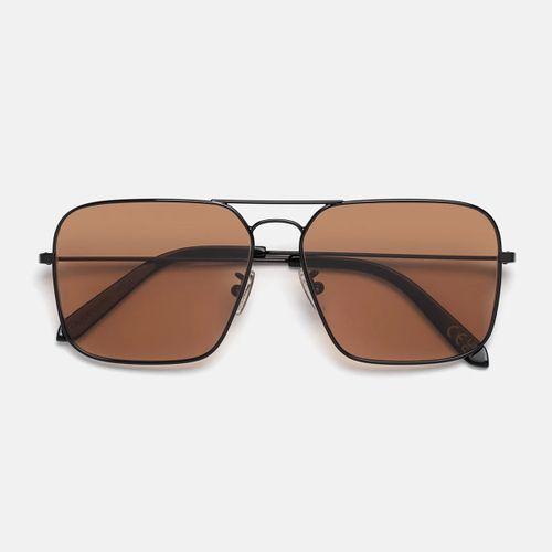 Iggy 2.0 Brown Brown Black Sunglasses - RETROSUPERFUTURE - Modalova