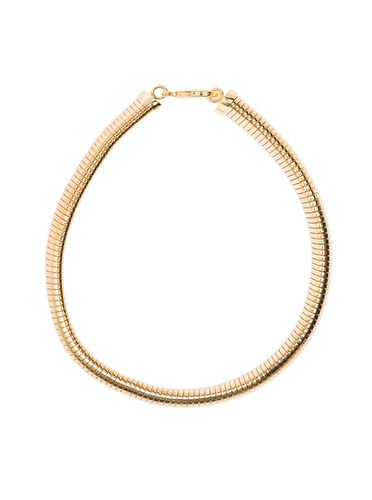 Cleo Necklace With Clasp Fastening In 18k Gold Plated Bronze Woman - Federica Tosi - Modalova