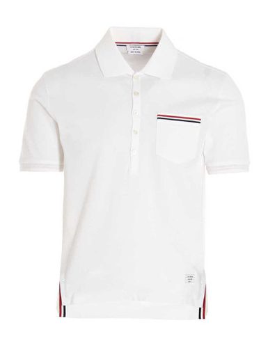 Thom Browne Rwb Polo Shirt - Thom Browne - Modalova