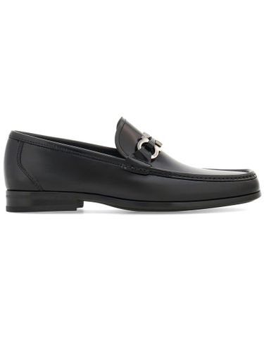 Brushed Calf Leather Loafer - Ferragamo - Modalova