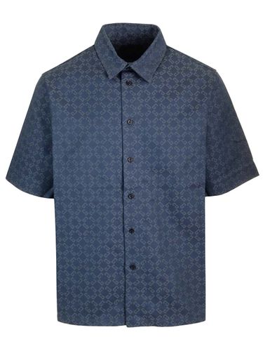 Monogram 72 Glossy Denim Shirt - Givenchy - Modalova