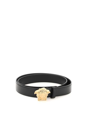 Versace Black medusa Belt - Versace - Modalova