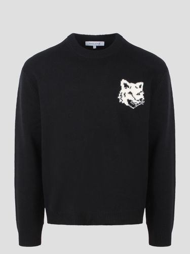 Maison Kitsuné Fox Head Sweater - Maison Kitsuné - Modalova