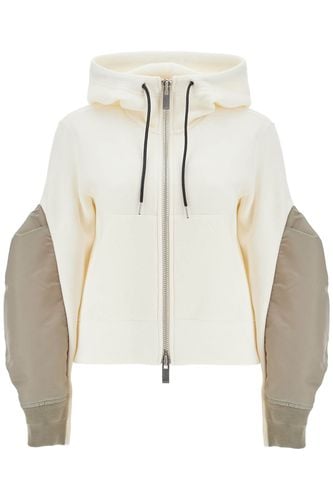 Sacai Hooded Sweatshirt With Zipper - Sacai - Modalova