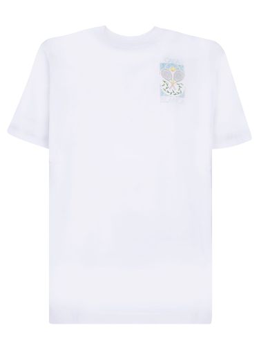 Tennis Logo Pastelle T-shirt - Casablanca - Modalova